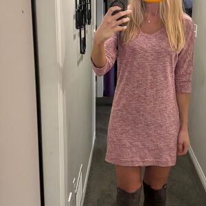 Women's Red Knit Dress